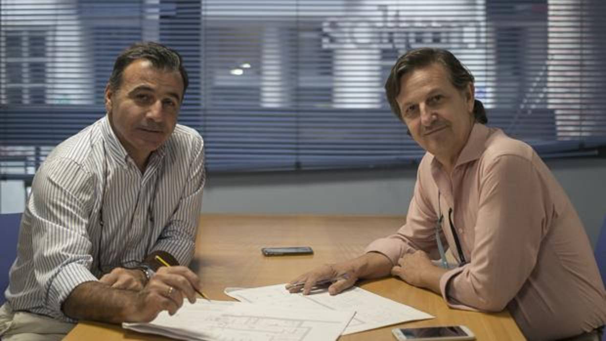 Álvaro Romero y Fernando Campayo, fundadores de la constructora sevillana Soltum