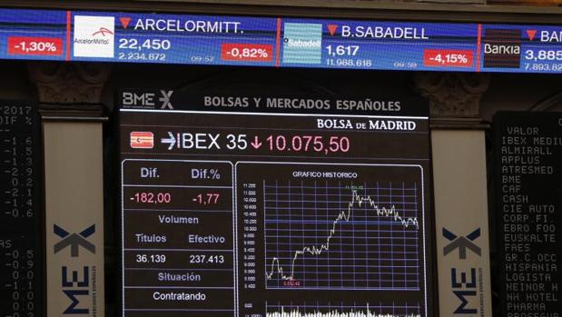 La tensión en Cataluña arrastra al Ibex a su peor sesión desde el Brexit