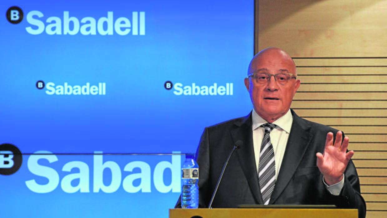 Josep Oliú, presidente del Banco Sabadell