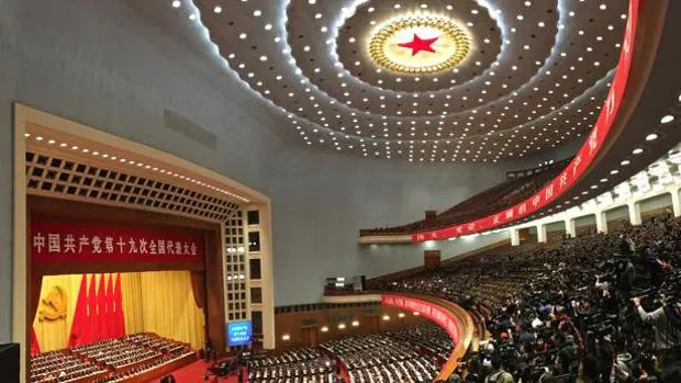 El XIX Congreso del Partido Comunista se ha celebrado en el fastuoso Gran Palacio del Pueblo de Pekín