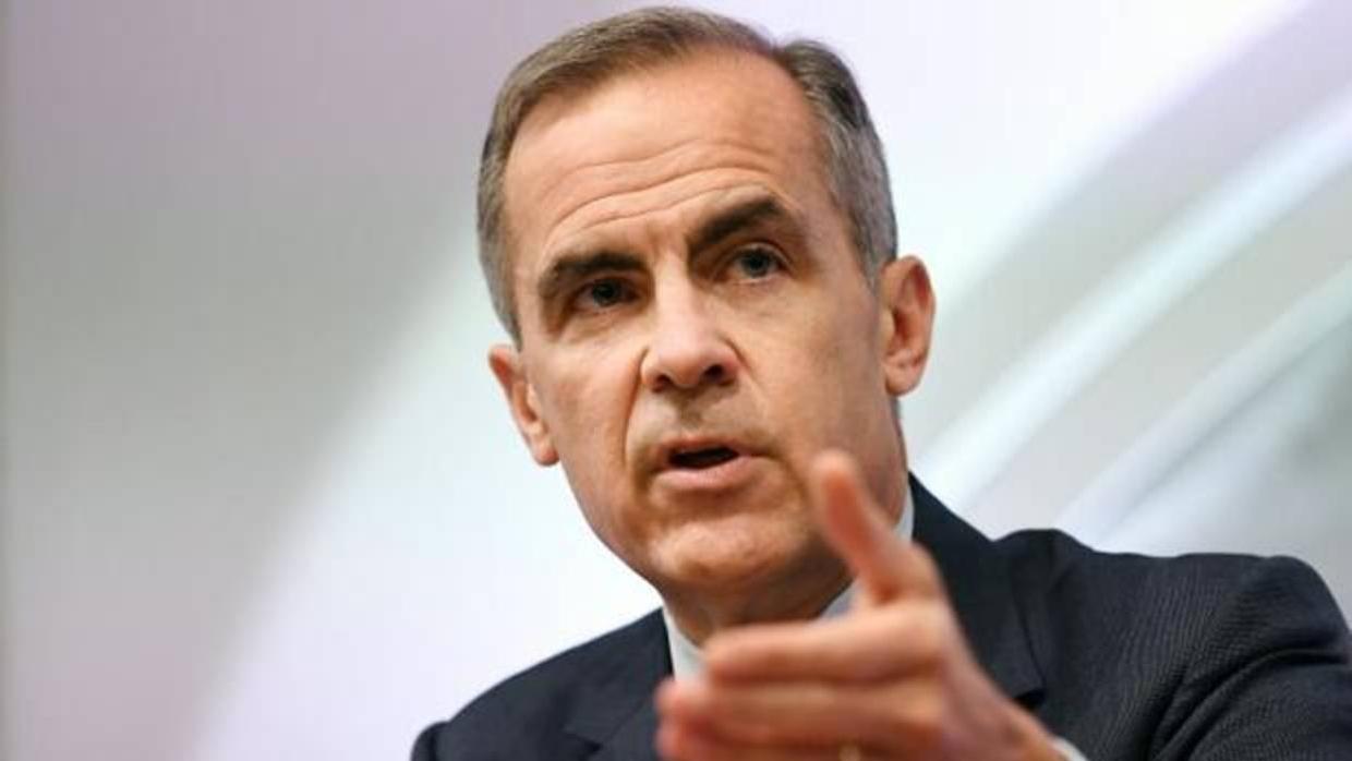 El gobernador del Blanco de Inglaterra, Mark Carney