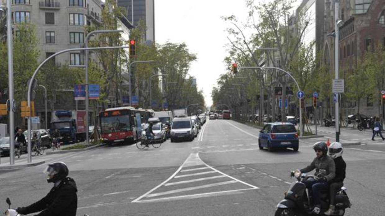 Avenida de Diagonal en Barcelona