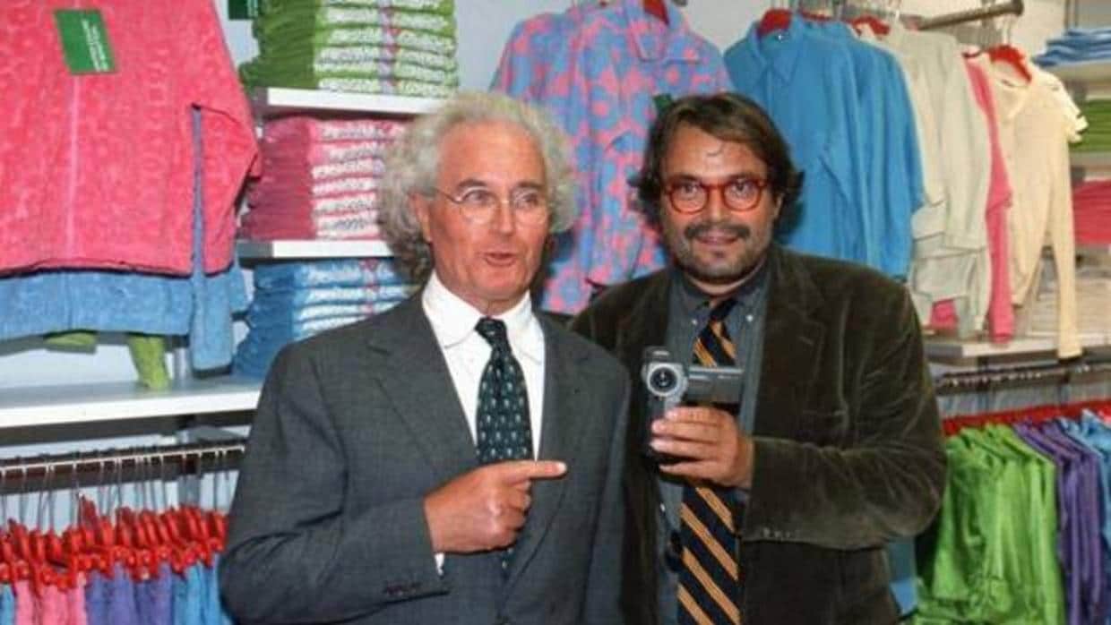Luciano Benetton y Oliviero Toscani