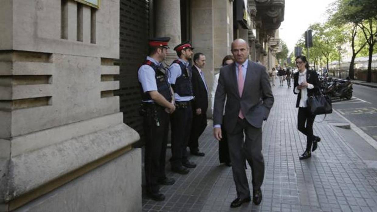 Luis de Guindos, ministro de Economía