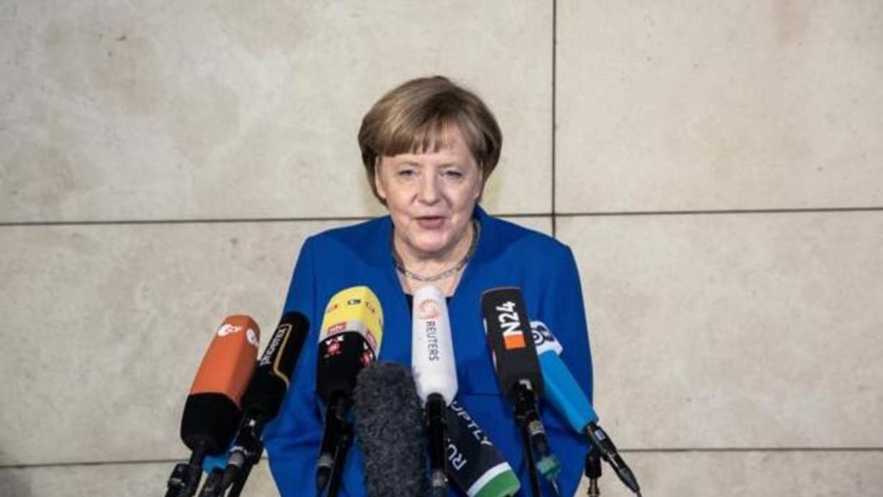 La canciller alemana Angela Merkel