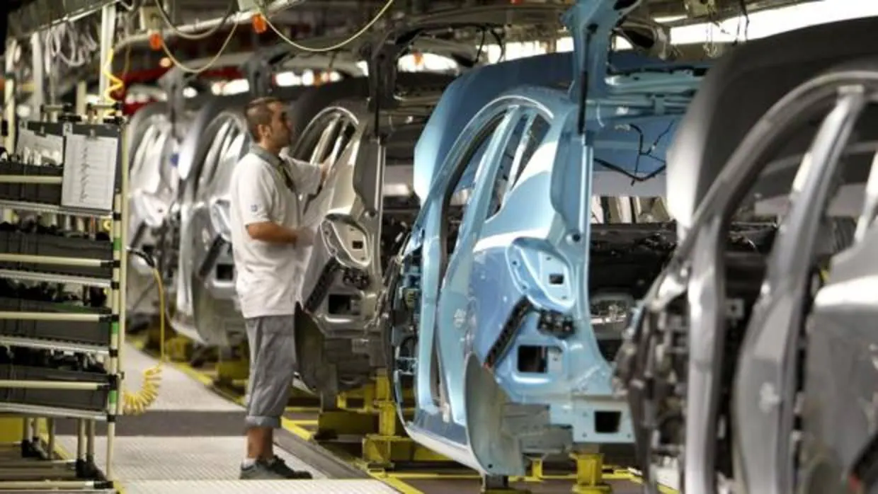 Imagen de archivo de la fábrica de Opel en Figueruelas
