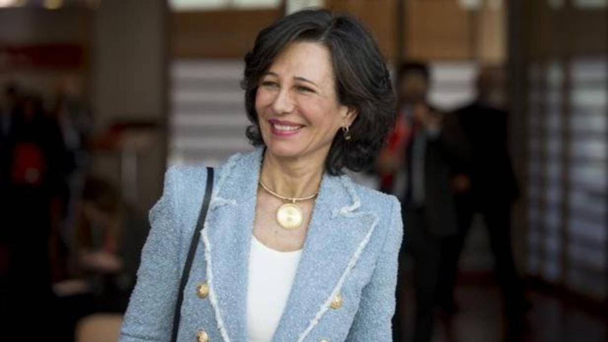 La presidenta del Banco Santander, Ana Botín