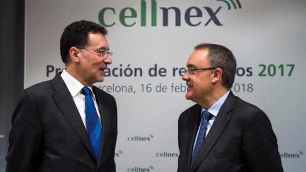 Cellnex ganó 33 millones en 2017, un 17,5 % menos por costes de crecimiento