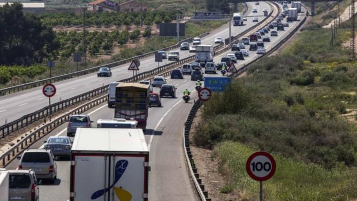 Autovía de Alicante en la operación salida de la Semana Santa del año pasado