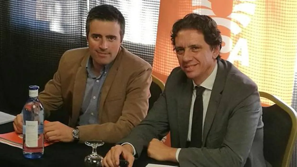 Pier Luigi Tosato, consejero delegado de Deoleo (dcha) junto al secretario general de UPA, Cristóbal Cano
