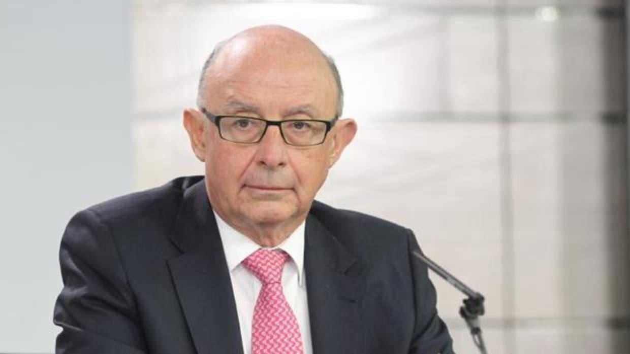 El ministro de Hacienda, Cristóbal Montoro