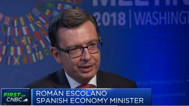 Escolano en la CNBC: «Con los datos que tenemos, podemos hablar de normalización en Cataluña»