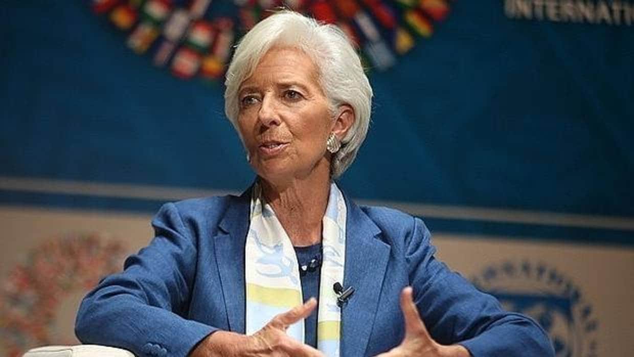 Christine Lagarde, directora gerente del Fondo Monetario Internacional (FMI)