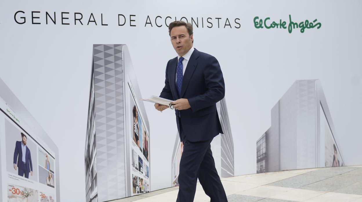 El presidente de El Corte Inglés, Dimas Gimeno