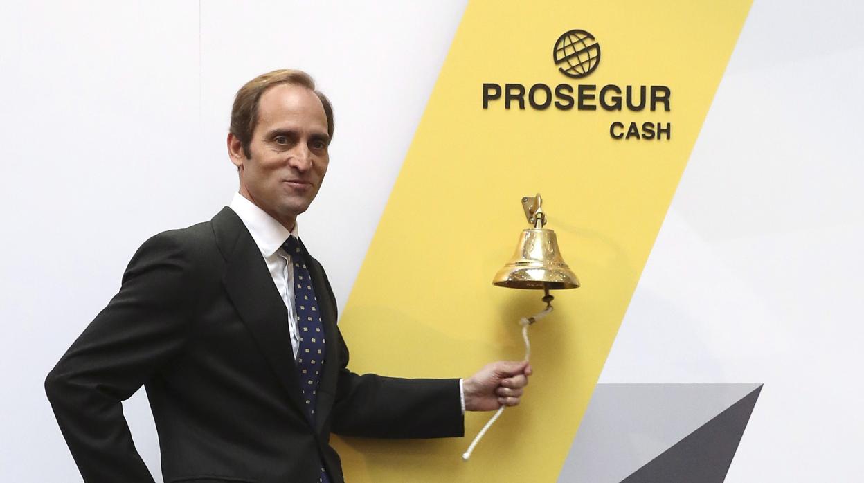 El consejero delegado de Prosegur Cash, Christian Gut Revoredo,