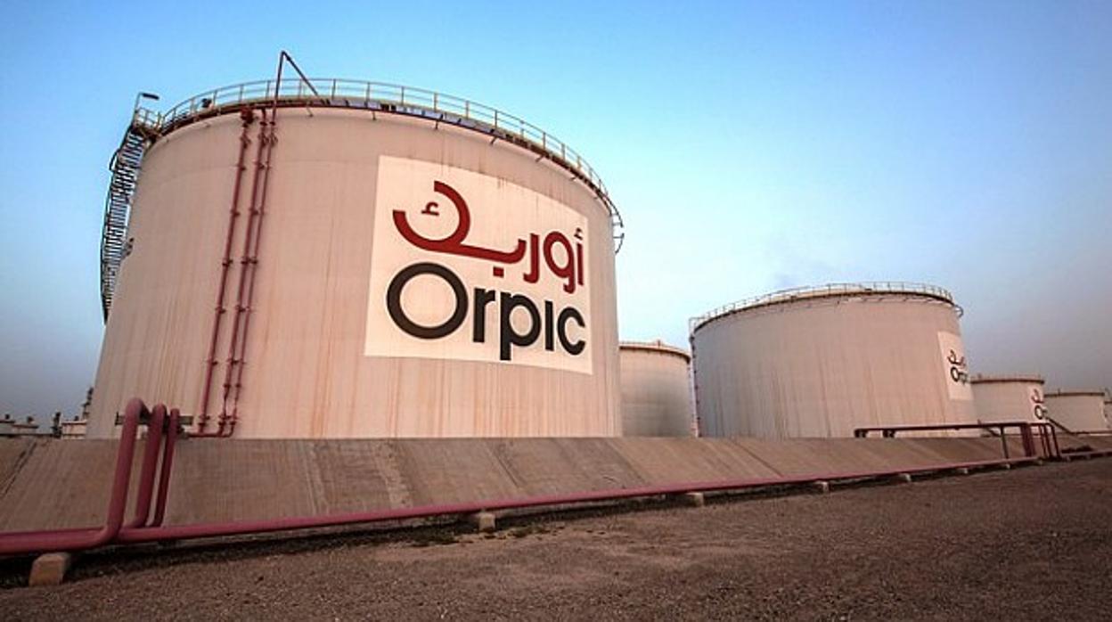 Instalaciones en Omán de Orpic, filial del grupo español CLH