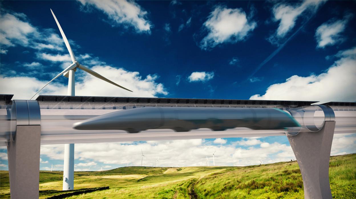 Con el sistema en pruebas hyperloop, las personas y mercancías se desplazarán a unos 1.200 kilómetros por hora
