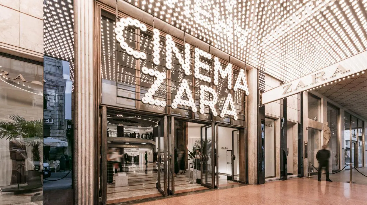 Puesta de largo cinematográfica en Milán para la nueva tienda sostenible de  Zara