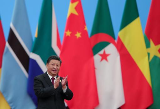 Xi Jinping, presidente chino, en la cumbre entre su país y África