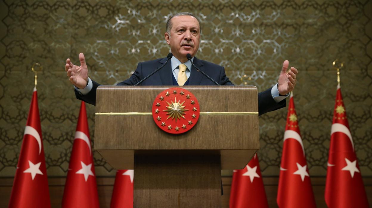 El presidente Recep Tayyip Erdogan