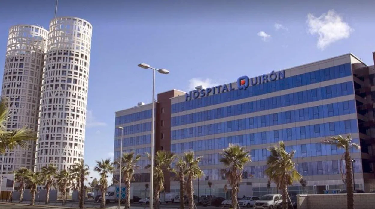 Fachada del hospital Bahía de Algeciras