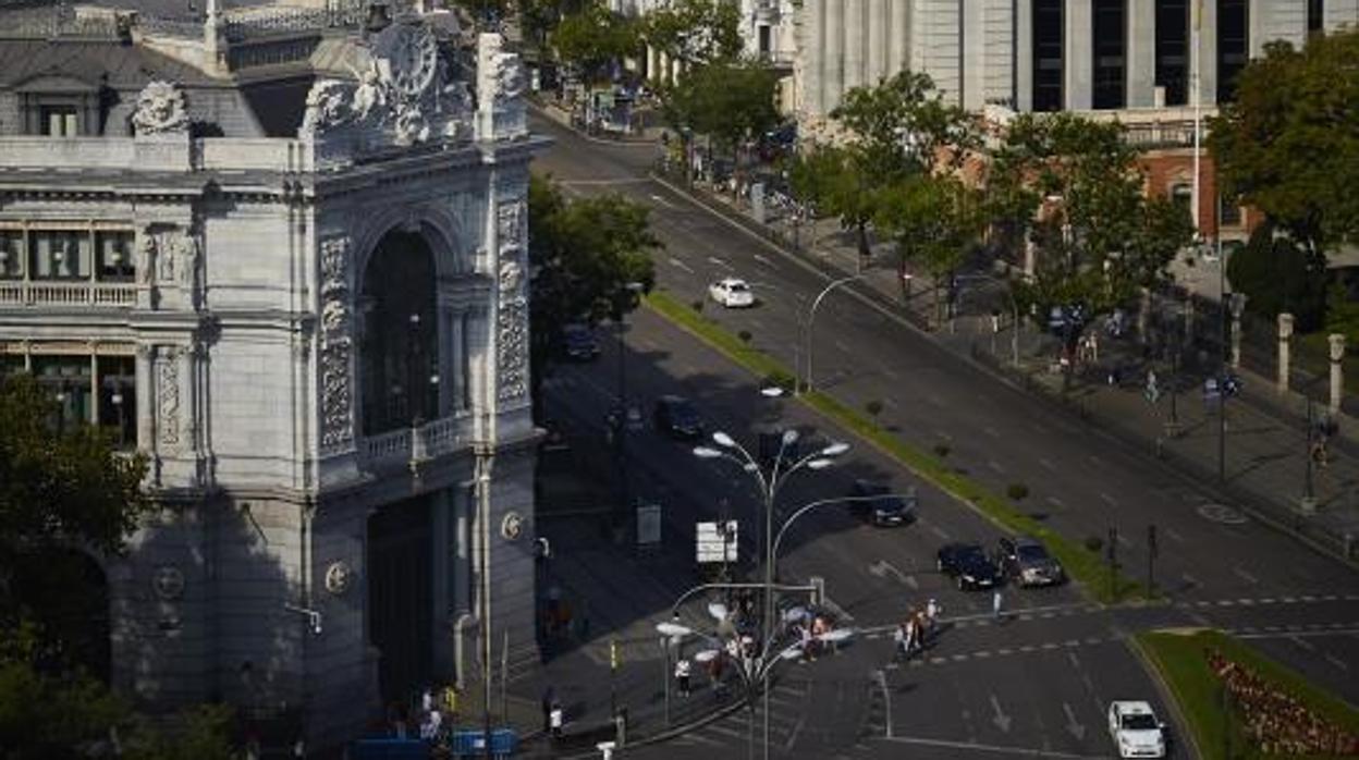 Fachada del Banco de España