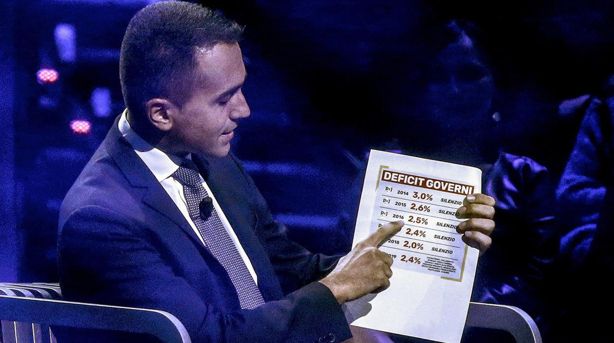 El viceprimer ministro italiano y líder del Movimiento 5 Estrellas, Luigi Di Maio