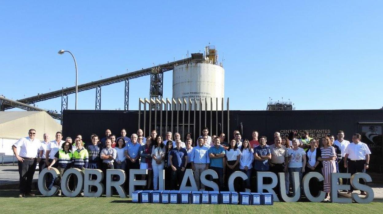 Equipo de Cobre Las Cruces que ha elaborado la documentación