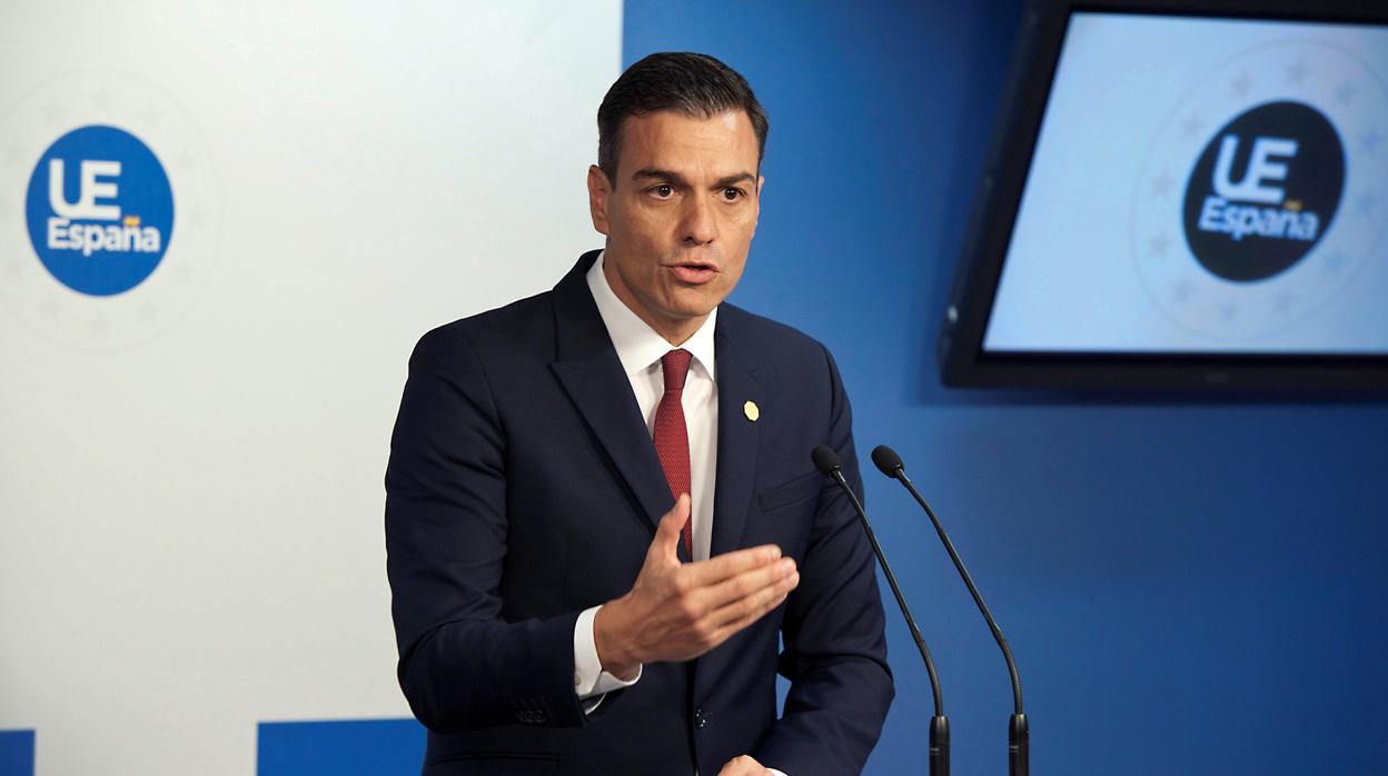 El presidente de Gobierno, Pedro Sánchez