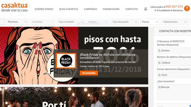 Casaktua pone a la venta más de 1.000 viviendas con una rebaja media del 50%