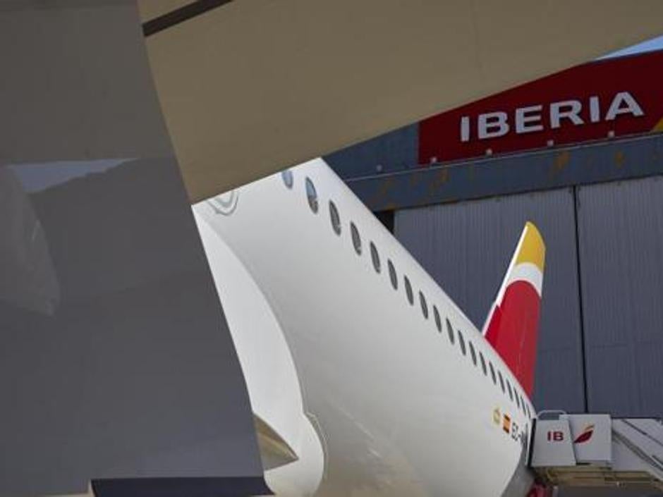 Avión de Iberia