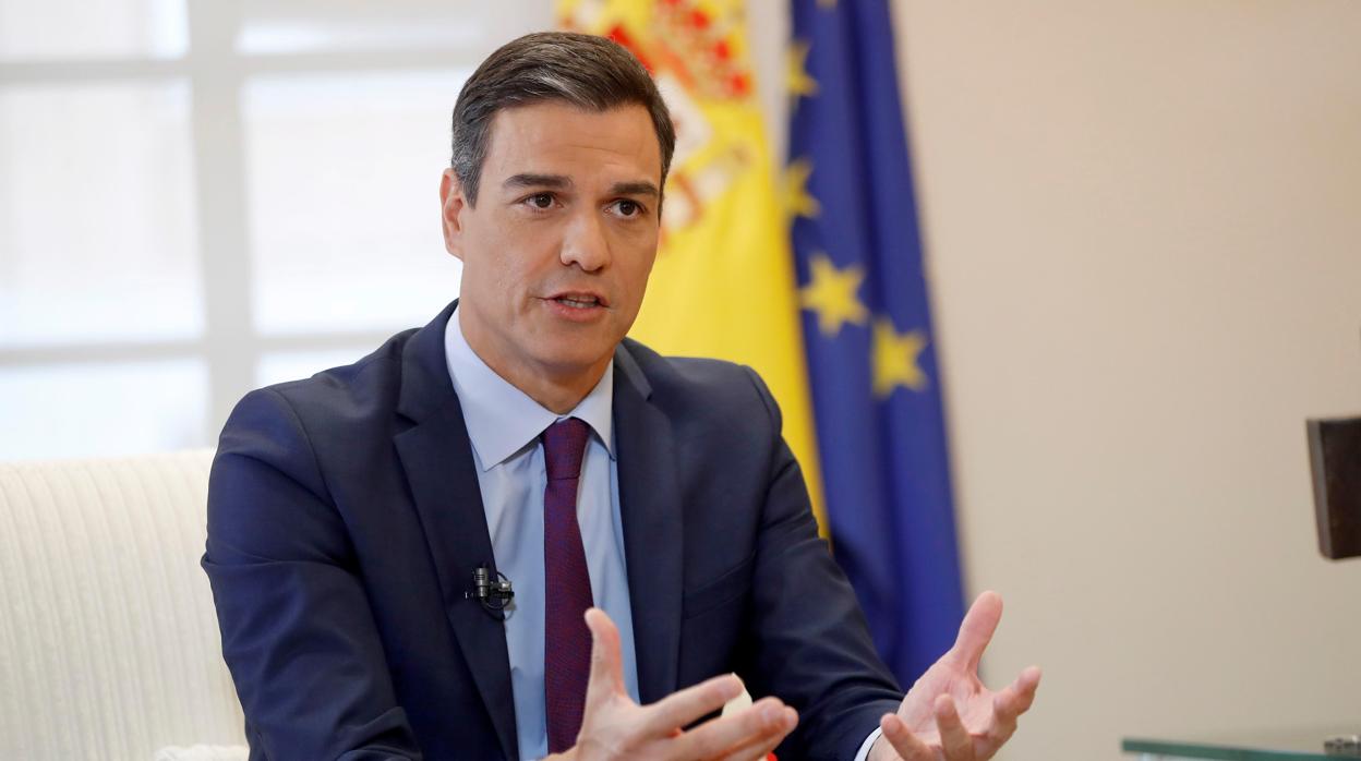 El presidente del Gobierno, Pedro Sánchez