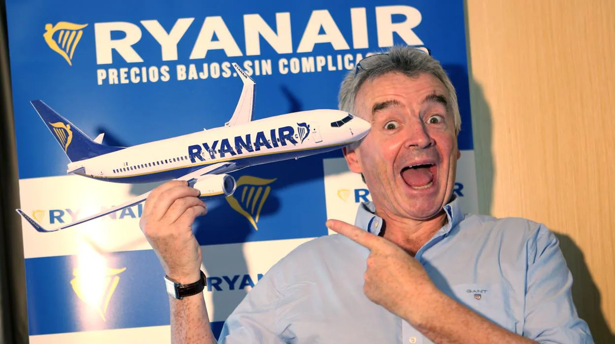 El consejero delegado de Ryanair Michael O'Leary