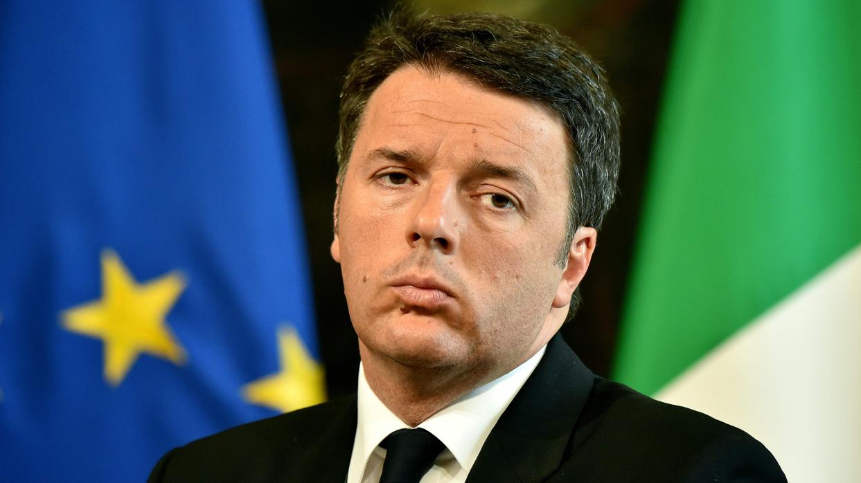 El primer ministro italizano Matteo Renzi