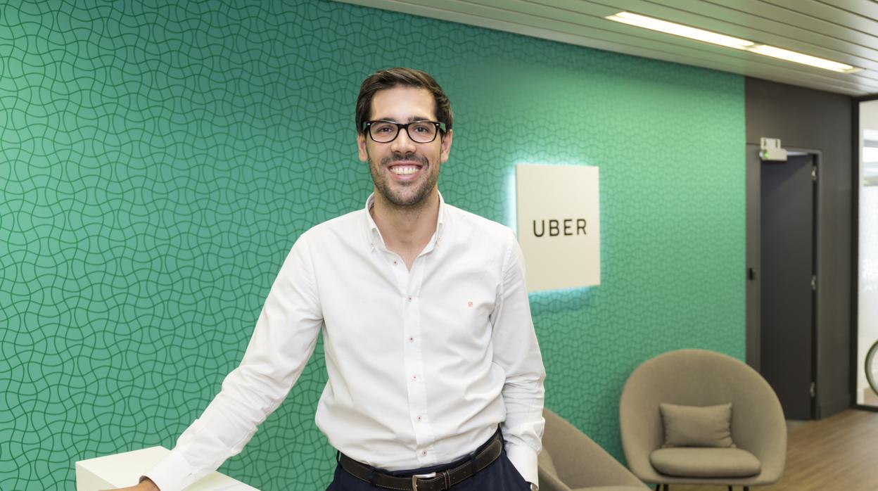 Juan Galiardo, director general de Uber España