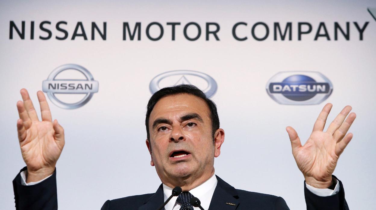 El expresidente de Nissan y Renault , Carlos Ghosn