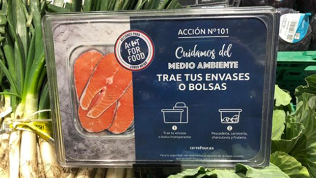 Carrefour permitirá a los clientes usar sus propios recipientes para reducir el consumo de plástico