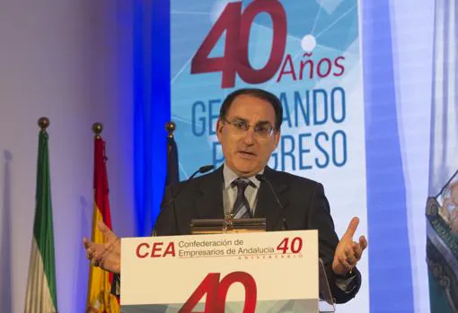 González de Lara, el día en que la CEA celebró sus 40 años de existencia en Antequera