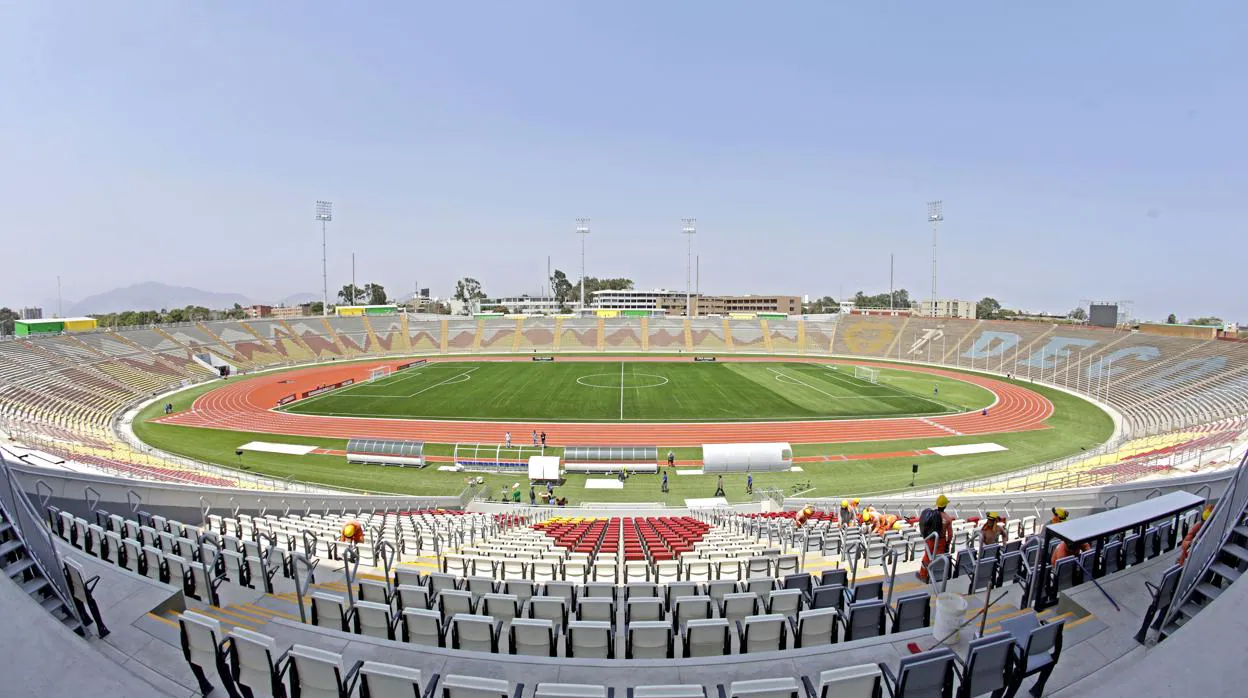 Estadio de la Universidad San Marcos para los Juegos Panamericanos de Lima 2019