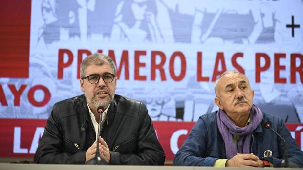 «No hay excusas para derogar las reformas laboral y de pensiones», exigen CC.OO. y UGT