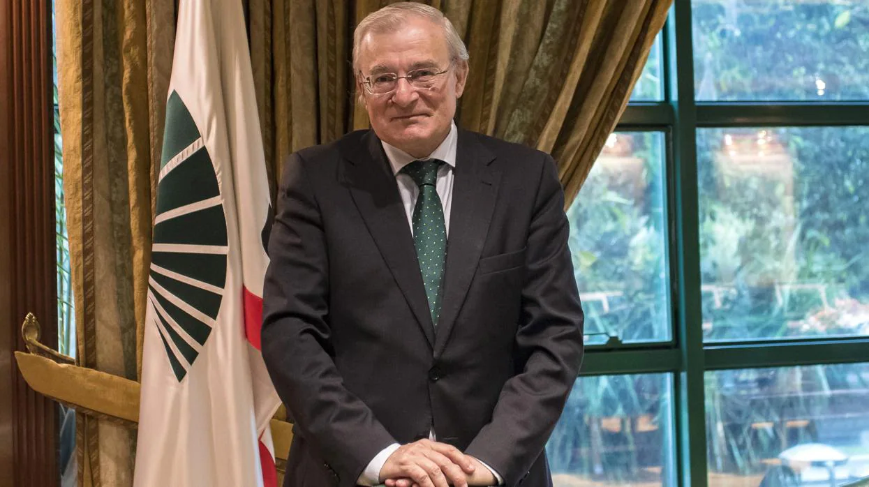 Manuel Azuaga, presidente de Unicaja Banco