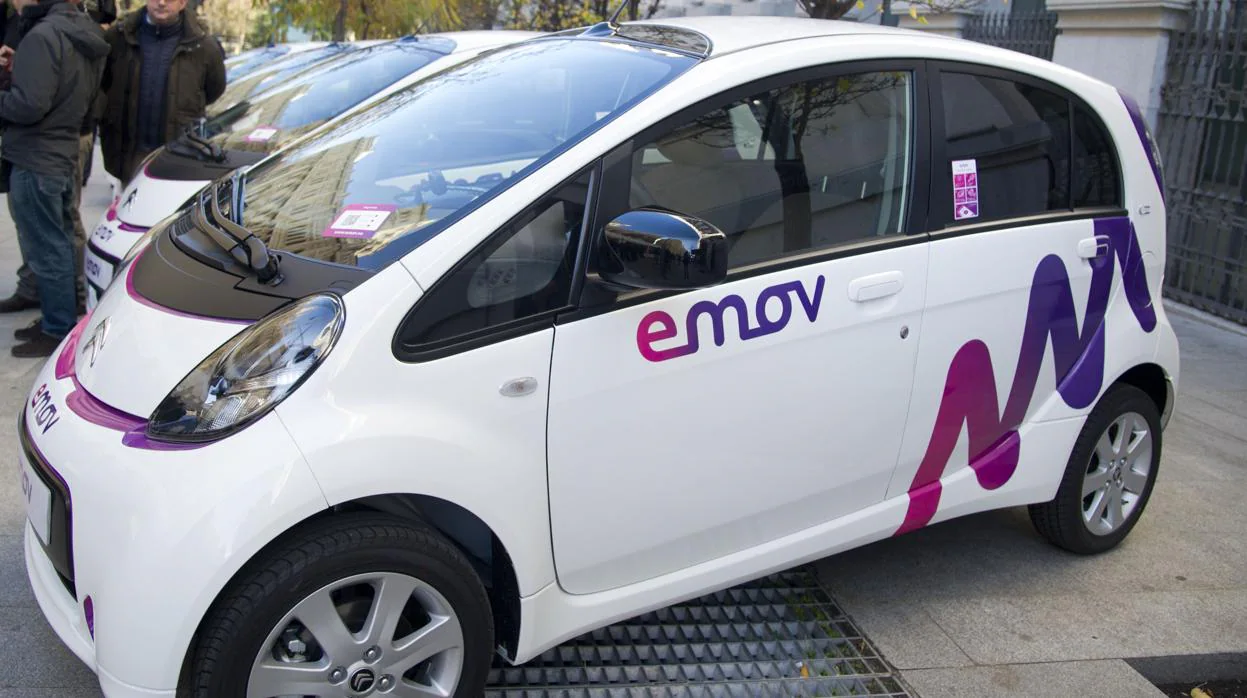 Presentación de los coches eléctricos de Madrid Emov