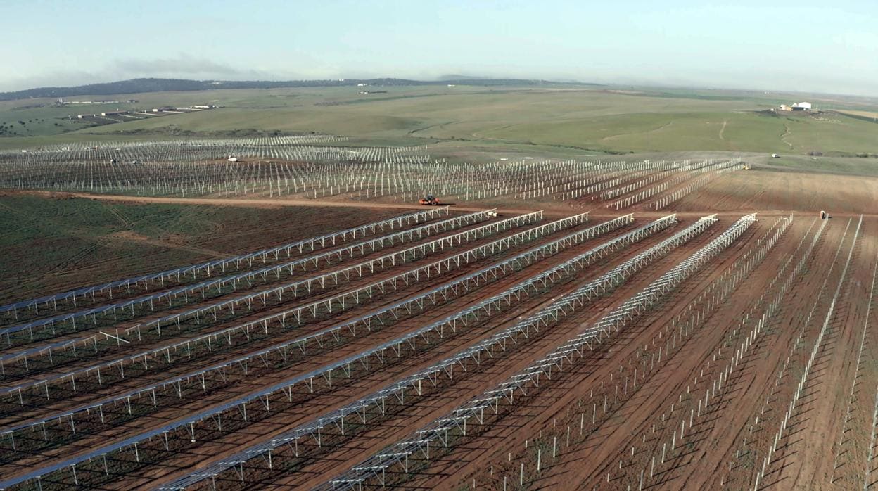 Planta fotovoltaica de Iberdrola en Extremadura