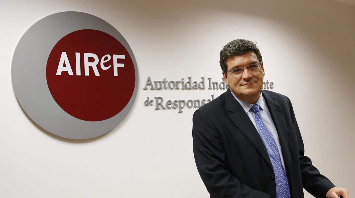 José Luis Escrivá, presidente de la Autoridad Fiscal Indpendendiente (Airef)