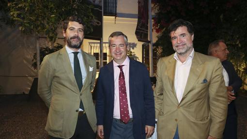 Miguel García Gutiérrez, Diego García y Óscar González Barba