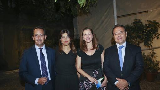 Jorge Jiménez, Myriam del Campo, María Pérez e Ignacio Méndez