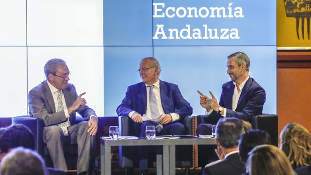 Velasco-Bravo, el mano a mano del tándem económico andaluz: «En cuatro años se puede hacer el cambio»