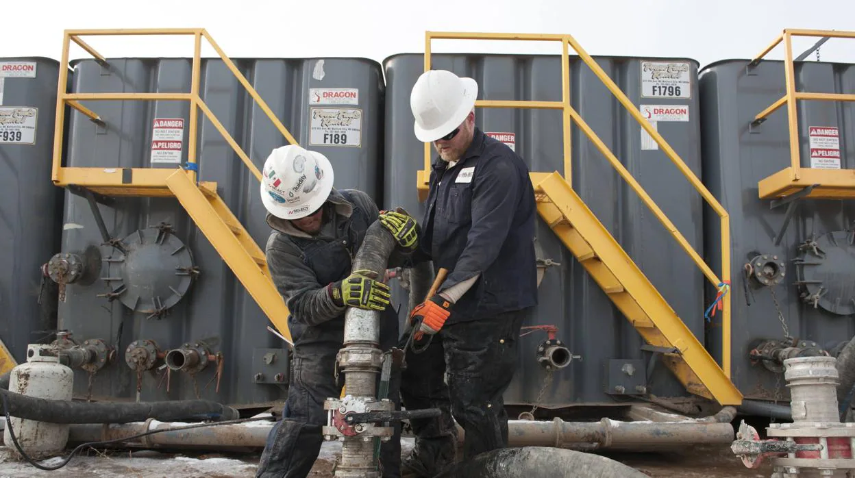 Industria del «fracking» en Dakota del Norte (EE.UU.)