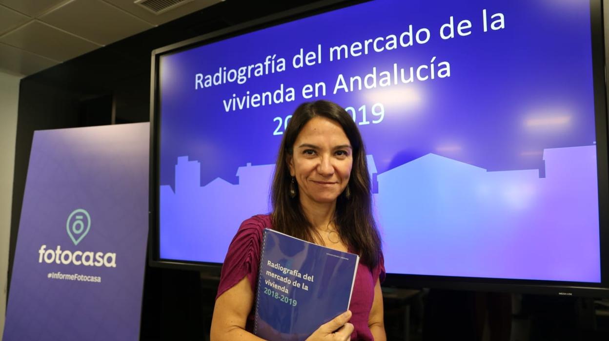 Beatriz Toribio, directora de Estudios de Fotocasa, ha presentado el informe en Sevilla