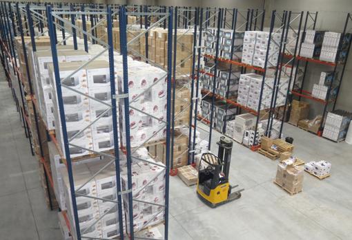 Centro de almacenaje de Cointer Electrónica